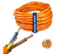 Hilark Câble H07BQ-F 3x2,5 mm2 (3g2,5mm2) Toron (20m, Orange)