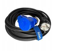 Hilark cable tech Adaptateur Camping-Car H05RR-F 3x2,5 CEE Camping 20m