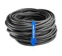 Hilark Cable Tech Câble 5 fils 2,5 mm2 H07RN-F 5x2,5 mm2 (5g2,5 mm2) (25m, Noir)
