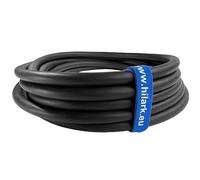Hilark Cable Tech Câble caoutchouc H07RN-F 5x10 mm2 (5g10 mm2) (20m, Noir)