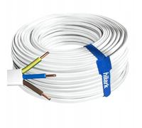 Hilark Cable Tech Câble d'installation plat YDYp 3x1,5 mm² 50m