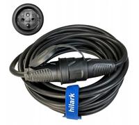 Hilark Cable Tech Rallonge en Caoutchouc de Chantier H07RN-F 3G2,5 30m fiche Prise