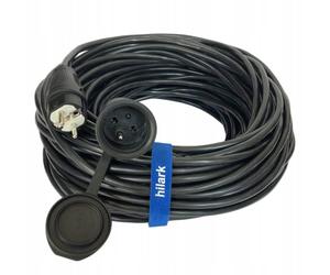 Hilark Cable Tech Rallonge renforcée H05VV-F 3G2,5 25m fiche Prise