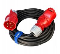 Hilark Cable Tech Rallonge triphasée CEE en Caoutchouc H07RN-F 5G2,5 30m