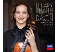 Hilary Hahn plays Bach Sonatas numbers 1 & 2 Partita 1 CD