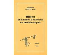 Hilbert et la notion d'existence en mathématiques