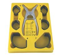 HILD Arbeitsgarnitur dans boîte transparente HILD Quantité:1