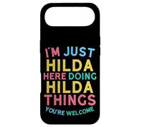 Hilda Here Doing Hilda Things Funny Hilda Name Coque pour iPhone Air