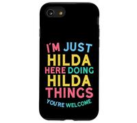 Hilda Here Doing Hilda Things Funny Hilda Name Coque pour iPhone SE (2020) / 7/8