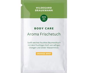 Hildegard-Braukmann Soins Body-CareLingettes aromatiques fraîcheur Orange Menthe 10 Stk.
