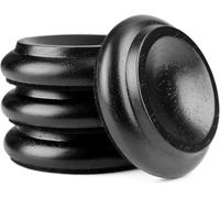 HilerPunk Lot de 4 Patins en Bois Massif pour roulettes de Piano Verticales pour Meubles,canapés, Lits,chaises,Patins en Feutre antidérapants et Anti-Bruit,pour protéger Les planchers en Bois Dur