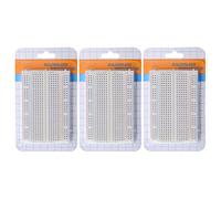 HiLetgo 10pcs 400 Points Mini Solderless Planche à Pain Protoboard PCB Conseil D'administration 400 Liens Clear Circuit PCB Conseil DIY Proto Prototypage Bouclier