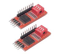 HiLetgo 2pcs PCF8574T IO Extension Module I/O Expansion Shield IIC I2C W/Dip Swith Support Cascading Extended Adpater for Arduino