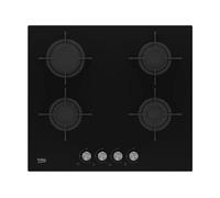 Beko HILG64221S plaque Noir Intégré 60 cm Gaz 4 zone(s)