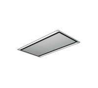 Hilight-X H16 IX/A/100 - Hotte - plafond - Niche - largeur : 98 cm - profondeur : 55 cm - extraction et recirculation (avec kit de recirculation