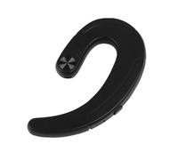 Hililand Casque Oreillette Bluetooth à conduction osseuse sans fil pour écouteurs stéréo avec microphone (noir)