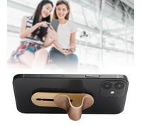 HILILAND Poignée de doigt de téléphone MOMO STICK Support pour Smartphones et sangle Support de doigt Collant ABS réglable à 3