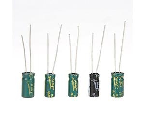 Hilitand 100pcs DIY Condensateur Audio de Assortis Kit de Condensateurs Electrolytiques 10 Valeurs 10V-63V 10uf-470uf
