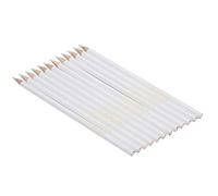 Hilitand 12PCS Crayon de Marquage Blanc Soluble À L'eau, Crayon de Marquage pour Couture Couturière Dessin