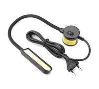Hilitand 6W COB Lampe de Couture de la Base LED de Lumière Magnétique Flexible Col de Cygne de lumière de Machine à Coudre avec Cordon Long 55"110-265V(EU Plug)