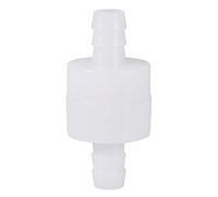 Hilitand Clapet Anti-Retour en Plastique de 8 mm avec Valve Anti-Retour à Sens Unique pour Eau, Carburant, Liquide, Air