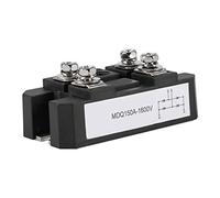 Hilitand Module redresseur de Pont de diode monophasé Noir 150A Ampère Haute Puissance 1600V 4 Bornes