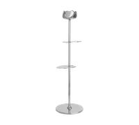 Hilke Collection Bougeoir Ninfea Alta 40 cm Laiton nickelé