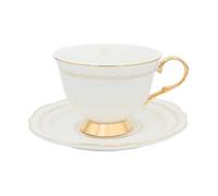 Hilke Collection Tasse avec soucoupe Anima Bianco 22 cl