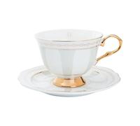 Hilke Collection Tasse avec sous-tasse Strisce Tortora 22 cl
