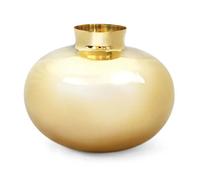 Hilke Collection Vase Amico Ø29 cm Laiton solide