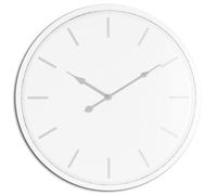 Hill Interiors - Horloge murale "Brandon" HI4660 (49 mm x 4 cm x 49 cm) (Blanc)