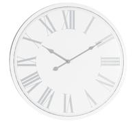 Hill Interiors - Horloge murale "Flemings" HI4511 (49 cm x 4 cm x 49 cm) (Blanc)