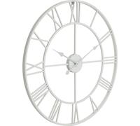 Hill Interiors - Horloge murale, squelette HI4667 (taille unique) (Blanc)