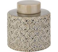 Hill Interiors - Urne "Collection Séville", Marrakech HI5119 (20 cm x 20 cm x 20 cm x 20 cm) (gris)