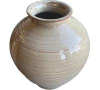 Hill Interiors - Vase "Sabbia Collection", Brossé HI5125 (27 cm x 24 cm x 24 cm) (Marron)