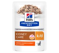 Hill's Prescription Diet K/D Féline Au Poulet 12x85g