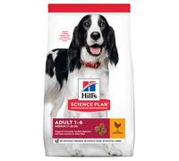 HILL'S Science Plan Adult Medium Breed Nourriture sèche au poulet 2x14 kg
