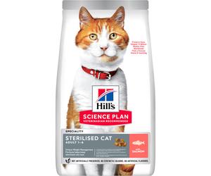 Hill’s Science Plan Croquettes Pour Chat Adulte Stérilisé Au Saumon Sachet 3kg