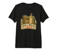 Hill Walk Crew Randonnée Rucking Montée Entraînement T-Shirt Haut de Gamme