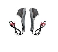 HILLAR Feu arrière moto Feu Latéral De Moto, Clignotant À LED, Pour Goldwing Pour GL1800 GL 1800 2006-17 Feux Arriere Moto(Smoke)