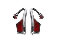 HILLAR Feu arrière moto Feu Latéral De Moto, Clignotant À LED, Pour Goldwing Pour GL1800 GL 1800 2006-17 Feux Arriere Moto(Red)