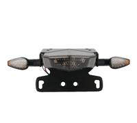 HILLAR Feu arrière moto Kit Clignotants Et Feux Freinage Arrière À LED Pour Suzuki Pour DRZ400S 2000-2024 Pour DRZ400SM 2005-2024 Pour DR-Z 400S S00SM 2023 Feux Arriere Moto(Noir)