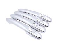 HILLAR Poignée Porte Latérale Extérieure Pour Fluence Pour Samsung SM3 2009~2020 Chrome Poignée Porte Extérieure Couverture Autocollants Ensemble Garniture(No Keyhole 4 Button)