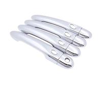 HILLAR Poignée Porte Latérale Extérieure Pour Fluence Pour Samsung SM3 2009~2020 Chrome Poignée Porte Extérieure Couverture Autocollants Ensemble Garniture(1 Keyhole 4 Button)