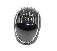 HILLAR Pommeaux De Leviers De Vitesse pour Mondeo pour Focus MK2 MK3 pour C-Max pour S-Max I II pour Kuga MK3 Couvre-tête Levier Vitesse 1798600 Pommeau Levier Vitesse en Cuir(6 Speed)