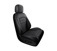 HILLAR pour Cayenne pour 996 pour Macan pour Boxster Housses De Siège Auto en Cuir Accessoires De Luxe Imperméables pour Intérieur De Voiture Housses De Siège(Full Set Black)