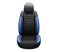 HILLAR pour Hyundai pour Tucson pour Kona pour Ioniq 5 I30 Ix35 I20 I40 Housse De Siège Auto Universelle en Cuir Noir Bleu Rouge Et Blanc Housses De Siège(1 Piece Blue)