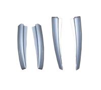 HILLAR Transversales Toit pour Nissan pour Qashqai J11 2016 2017 2018 2019 Accessoires Style De Voiture Porte-Bagages Porte-Bagages De Toit Couvercles De Capuchon De Base Barres Toit(Front 1 Pair)