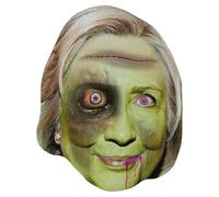 Hillary Clinton (Zombie 2) Big Head. Masque plus grand que nature.
