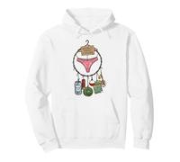 Hillbilly Dream Catcher Redneck Humor Drinking Beer Fishing Sweat à Capuche